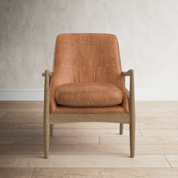 Cognac leather side chair new arrivals